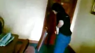 Puta rasgada com bun ...